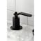 Kingston Brass Widespread Bathroom Faucet with Push PopUp, Matte Black KS1410KL - alternate 3